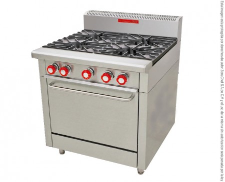 ESTUFAS HEAVI DUTY (H-101-4 HEAVI DUTY)